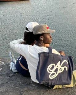 Nude Project NP Tote Bag Navy Online