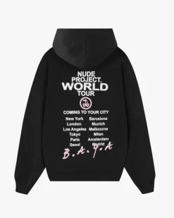 Nude Project Nude Tour Hoodie Black Discount