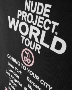 Nude Project Nude Tour Hoodie Black Discount