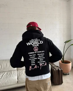 Nude Project Nude Tour Hoodie Black Discount