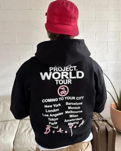 Nude Project Nude Tour Hoodie Black Discount