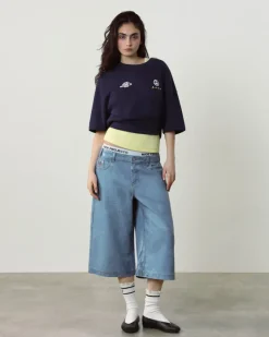 Nude Project Nude Tour Tee Navy Fashion