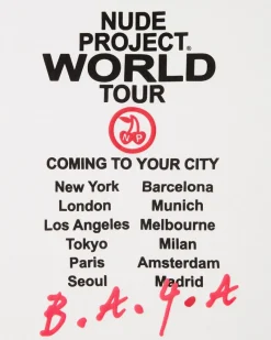 Nude Project Nude Tour Tee White Discount