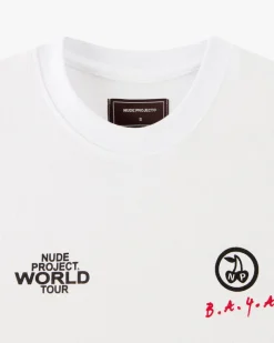 Nude Project Nude Tour Tee White Discount