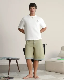 Nude Project Old Baggy Denim Shorts Sand Wash Online