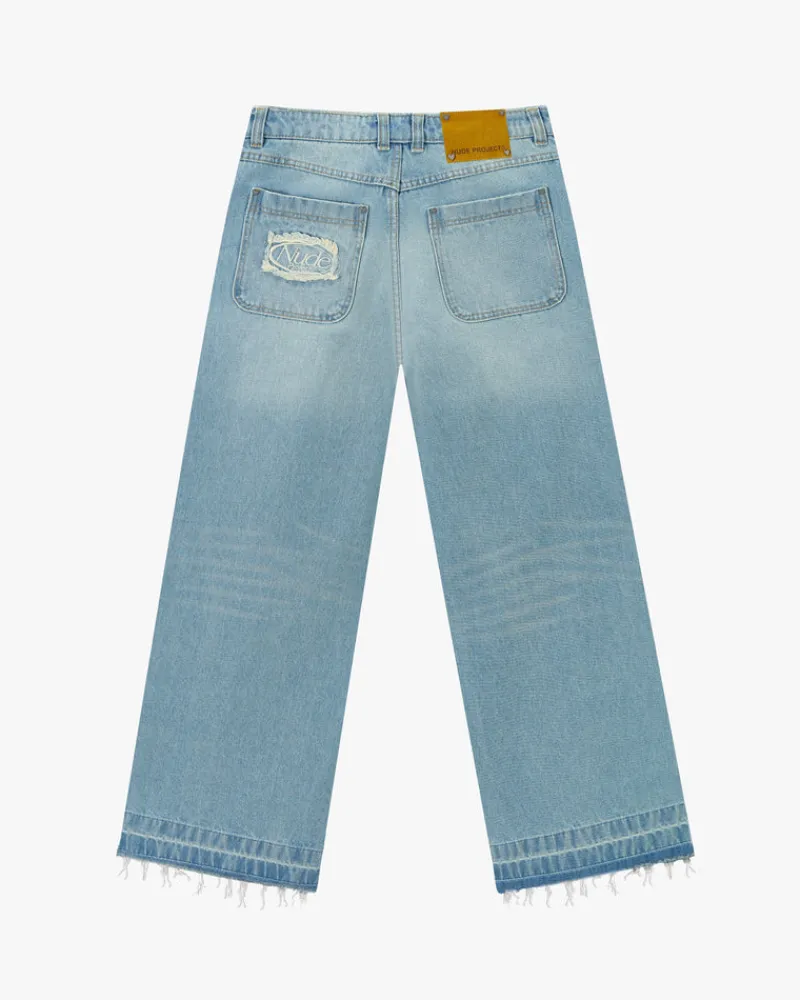 Nude Project Old Baggy Jeans Blue Online