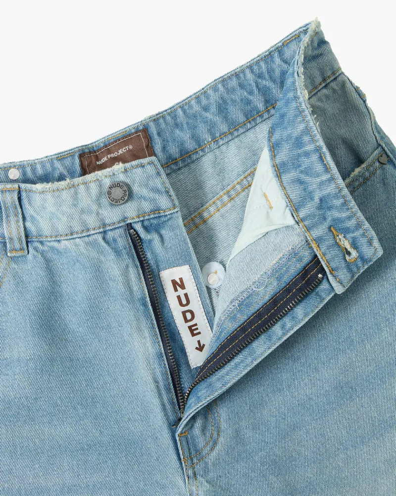 Nude Project Old Baggy Jeans Blue Online