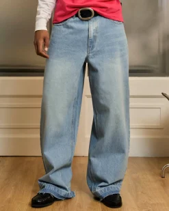 Nude Project Old Baggy Jeans Blue Online