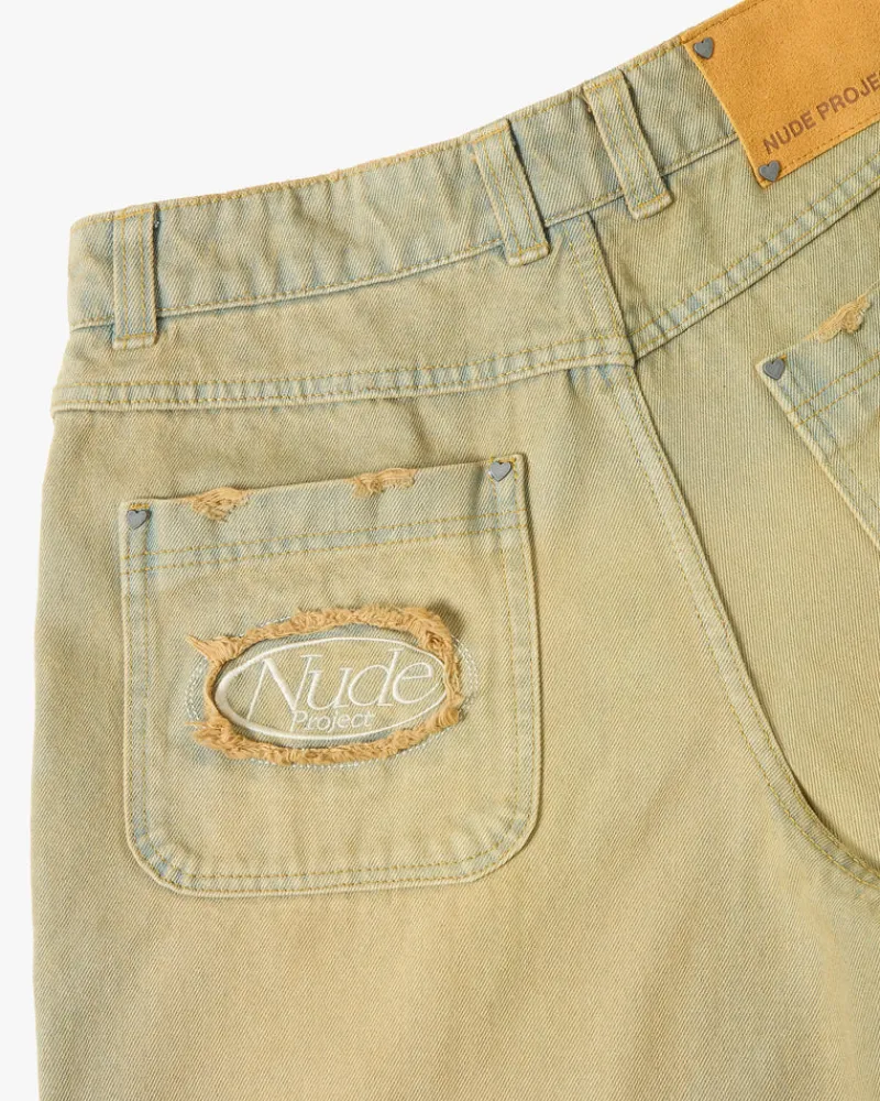Nude Project Old Baggy Jeans Sand Wash Outlet