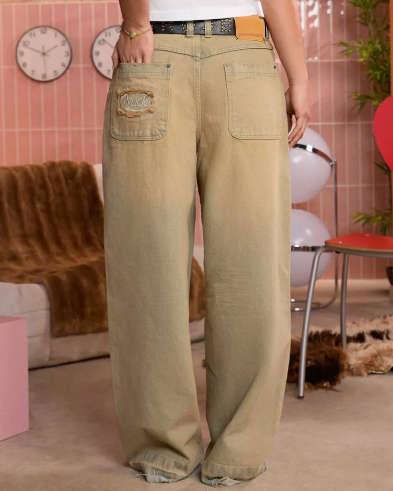 Nude Project Old Baggy Jeans Sand Wash Outlet