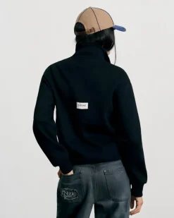 Nude Project Origins Quarter-Zip Black Clearance