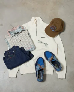 Nude Project Origins Quarter-Zip Marshmallow Fashion