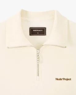 Nude Project Origins Quarter-Zip Marshmallow Fashion