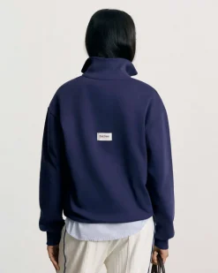 Nude Project Origins Quarter-Zip Navy Best