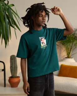 Nude Project Palmares Tee Forest Green Best