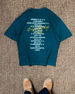 Nude Project Palmares Tee Forest Green Best