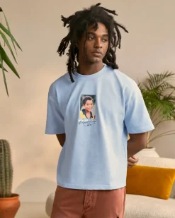 Nude Project Palmares Tee Light Blue Best