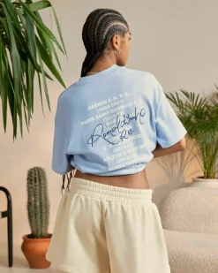 Nude Project Palmares Tee Light Blue Best