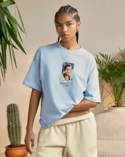 Nude Project Palmares Tee Light Blue Best