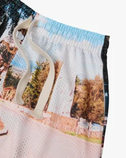 Nude Project Photographic Mesh Short Clearance