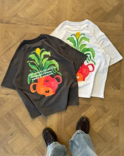 Nude Project Plant Tee White Fashion