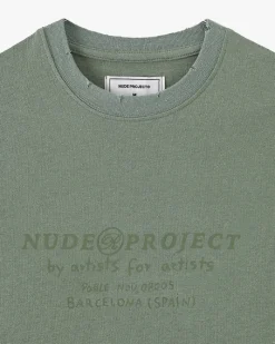 Nude Project Poblenou Tee Khaki Hot