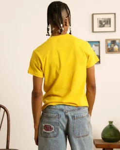 Nude Project Poblenou Tee Yellow Fashion