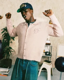 Nude Project Premium Alpaca Button Up Knit Cardigan Fashion