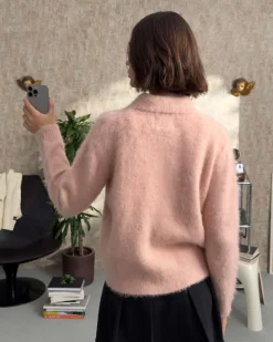 Nude Project Premium Alpaca Button Up Knit Cardigan Fashion