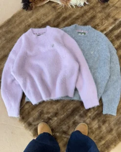 Nude Project Premium Alpaca Sweater Lilac Best