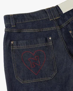 Nude Project Raw Capicci Capri Jeans Indigo Clearance