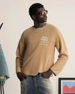 Nude Project Reversed Seams Knit Brown Online