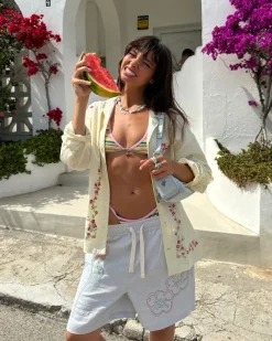 Nude Project Rose Linen Shorts Online