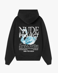 Nude Project Sculpture Hoodie Ash Fashion