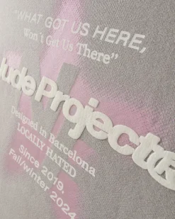 Nude Project Seoul Hoodie Light Grey New