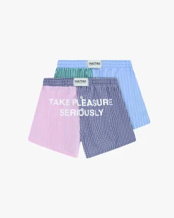 Nude Project Sleek Stripes Boxers Pwk/Tps 2Xpack Hot