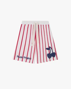 Nude Project Stripes Mesh Short Online