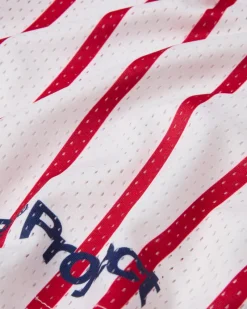 Nude Project Stripes Mesh Short Online