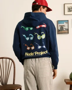 Nude Project Sunglasses Hood Navy Hot
