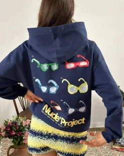 Nude Project Sunglasses Hood Navy Hot