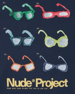 Nude Project Sunglasses Hood Navy Hot