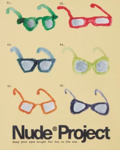 Nude Project Sunglasses Hood Pale Banana Clearance
