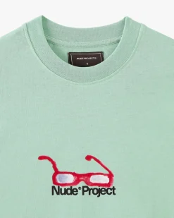 Nude Project Sunglasses Tee Pale Green Clearance