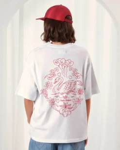 Nude Project Swan Garden Tee White Online