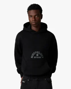 Nude Project Swans Hoodie Black Outlet
