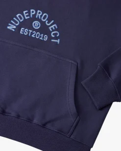 Nude Project Swans Hoodie Navy Online