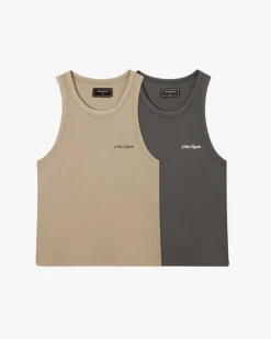 Nude Project Tank Top Ss24 Beige/Ash Hot