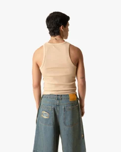 Nude Project Tank Top Ss24 Beige/Ash Hot