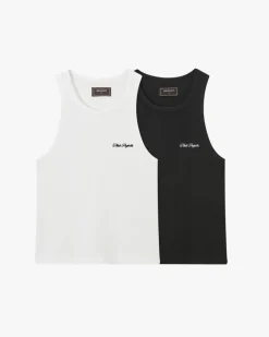 Nude Project Tank Top Ss24 Black/White Best