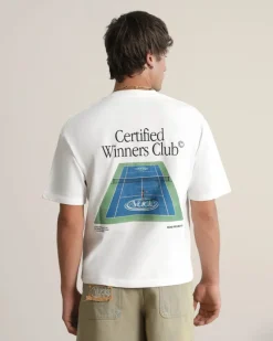 Nude Project Tennis Tee White Clearance